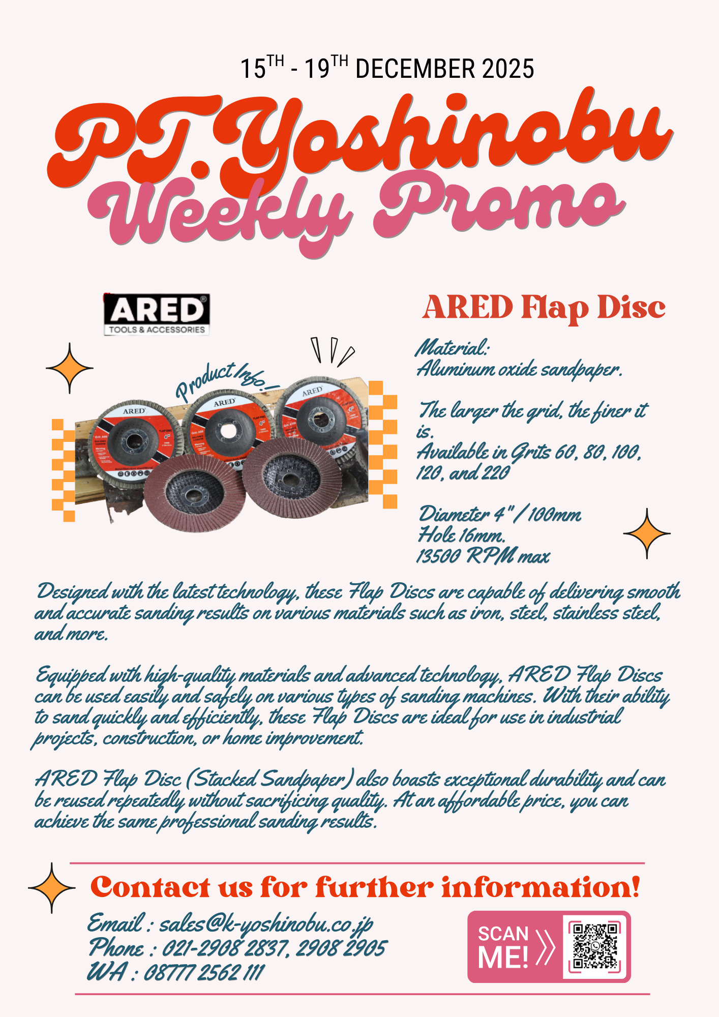 Weekly Promo 15th - 19th December 2025