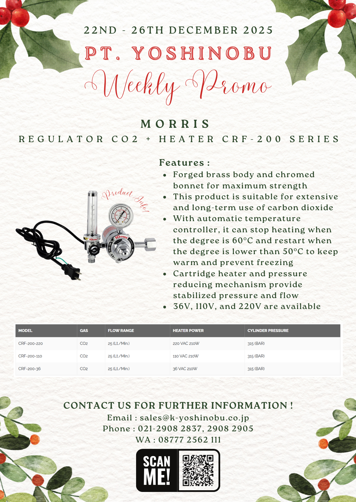 Weekly Promo 22nd - 26th December 2025