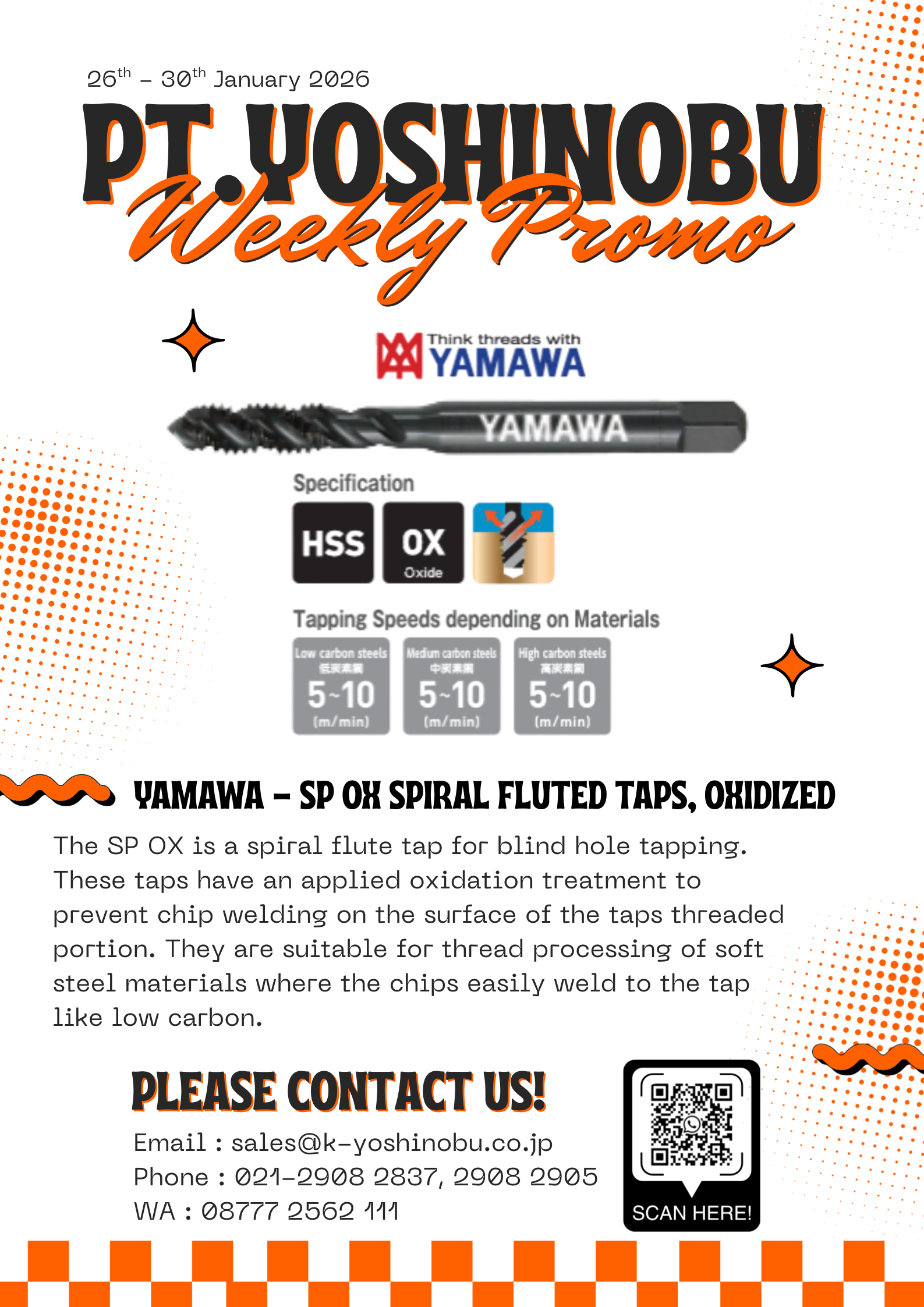 Weekly promo 26th - 30th January 2026