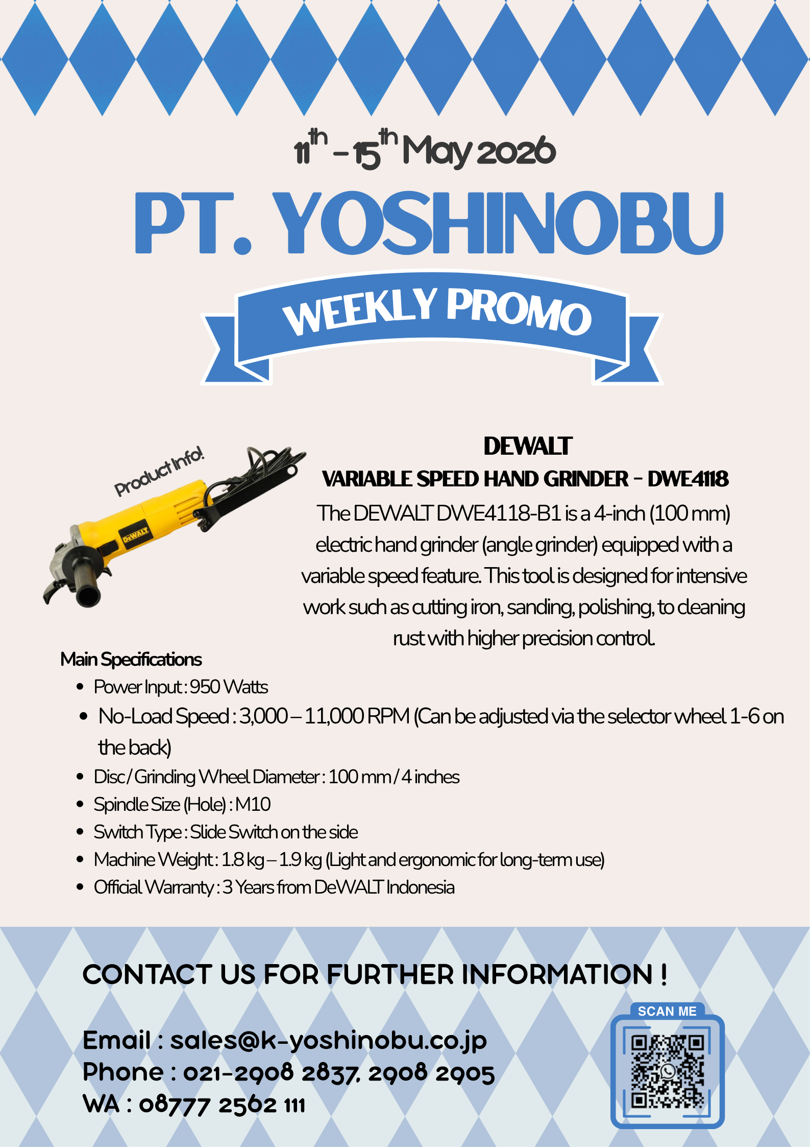 Weekly Promo 11 - 15 May 2026
