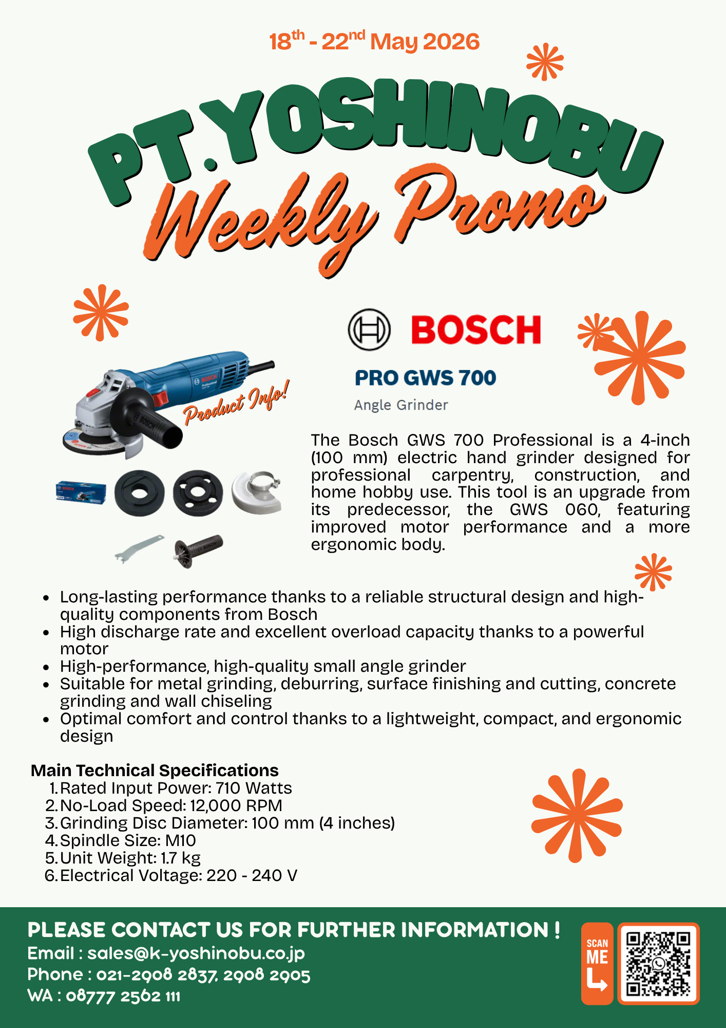 Weekly Promo 18 - 22 May 2026