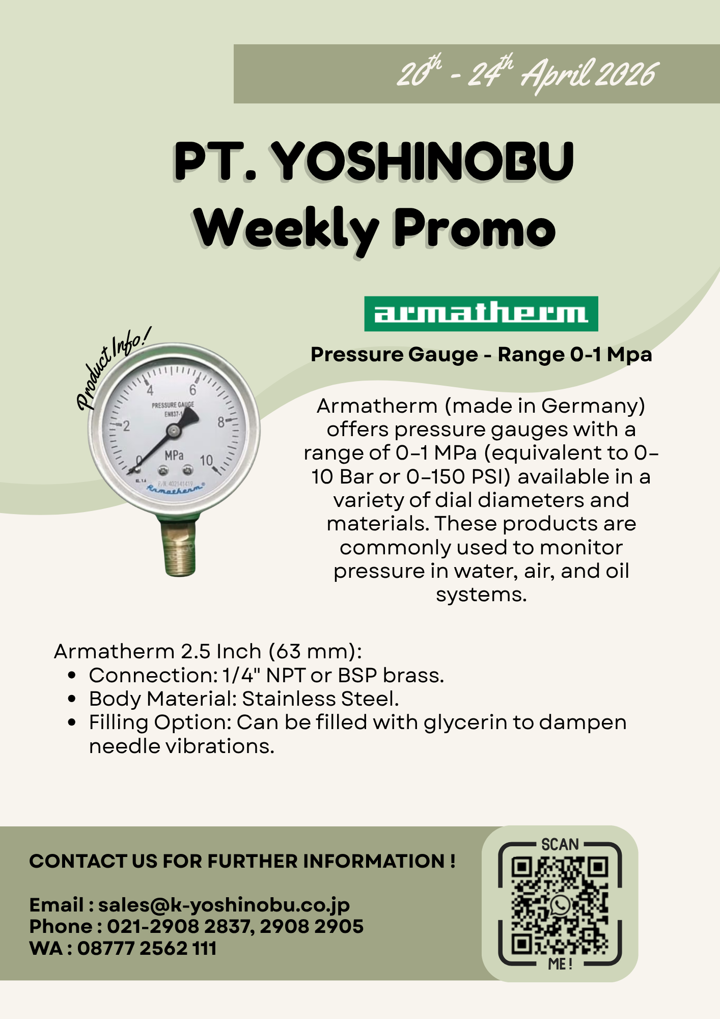 Weekly Promo 20 - 24 April 2026
