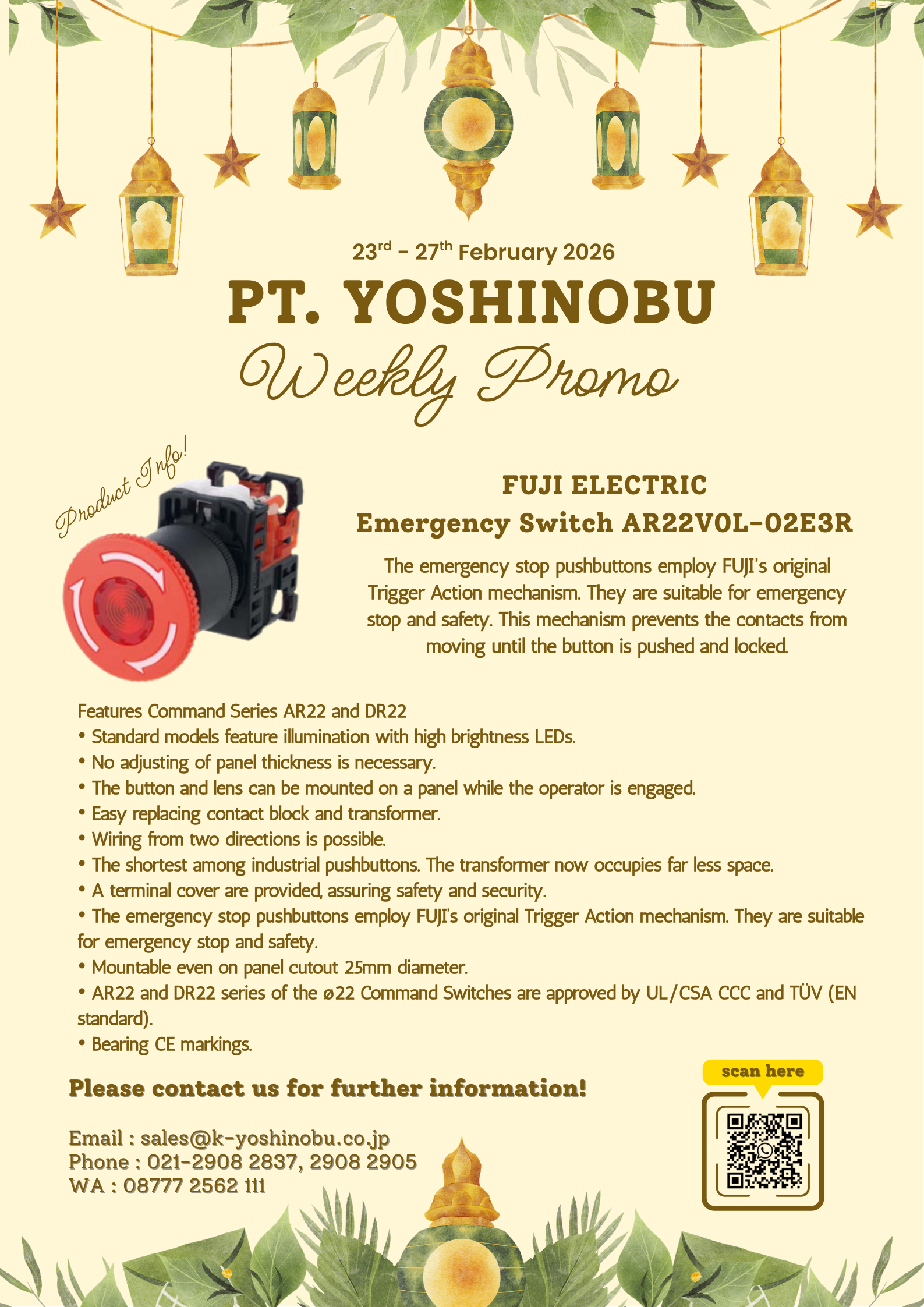 Weekly Promo 23 - 27 February 2026