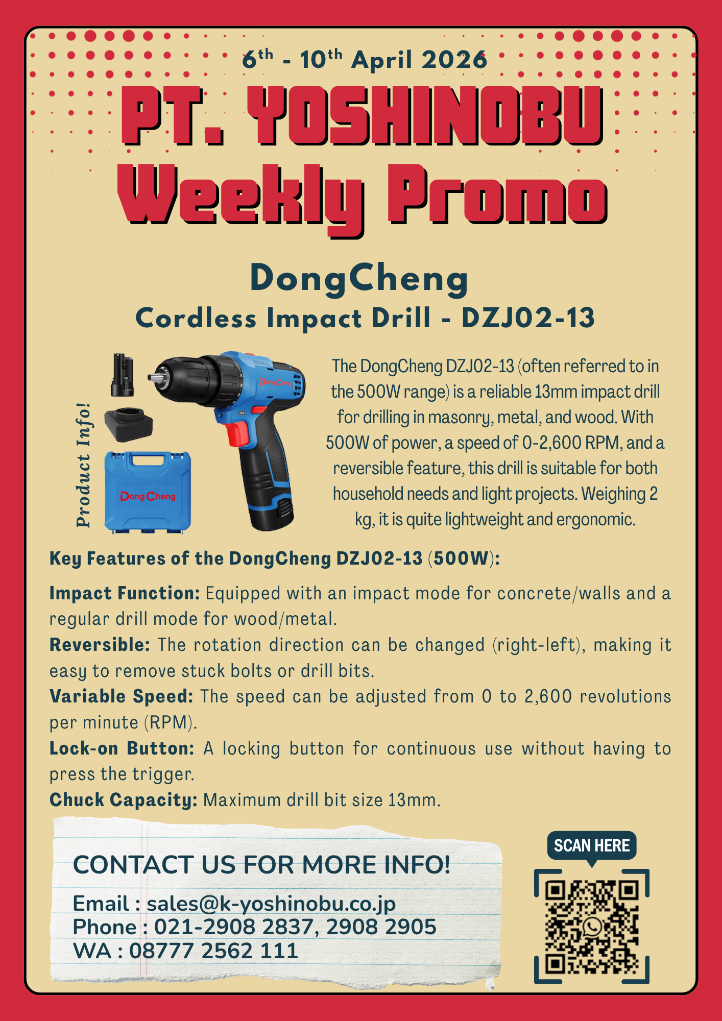 Weekly Promo 6 - 10 April 2026