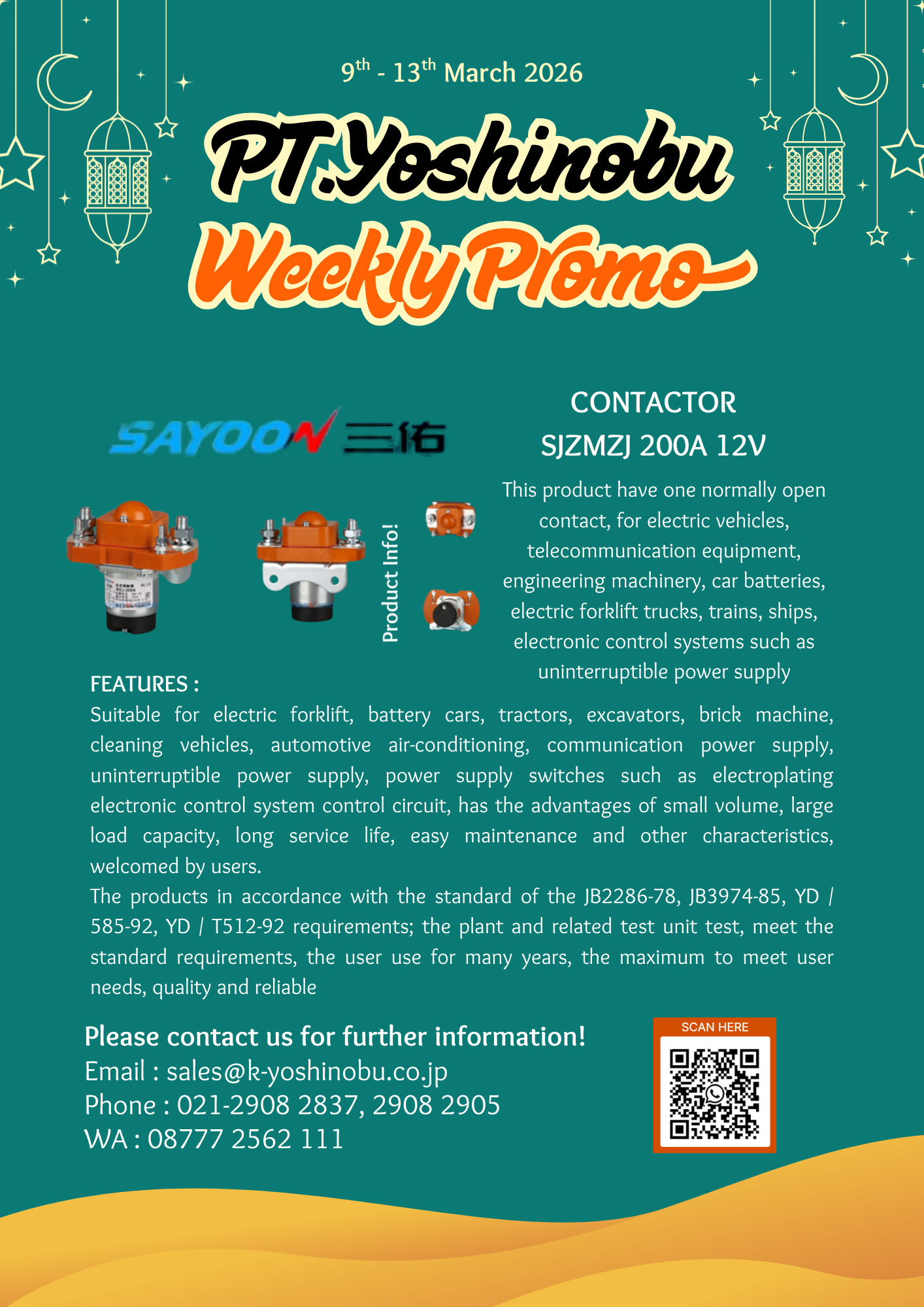 Weekly promo 9 - 13 March 2026